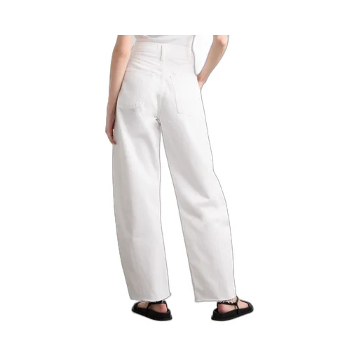 High Waist Denim Trousers