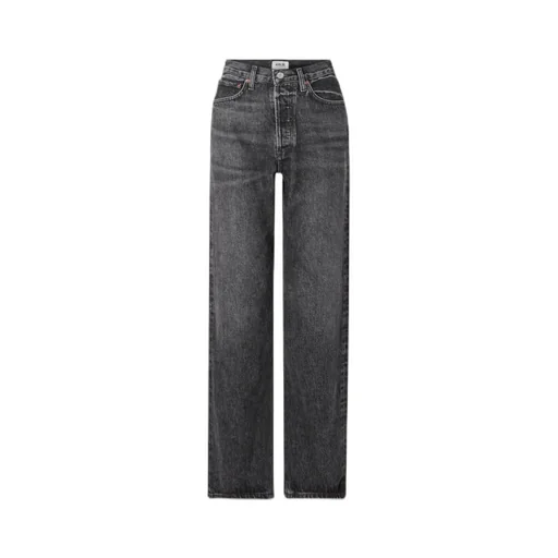 High Waist Straight Jeans