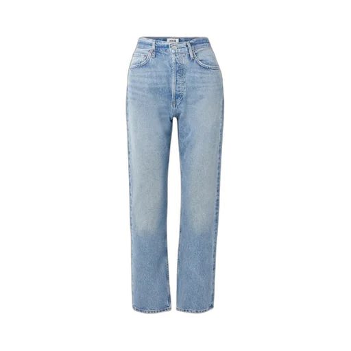 High Waist Straight Jeans
