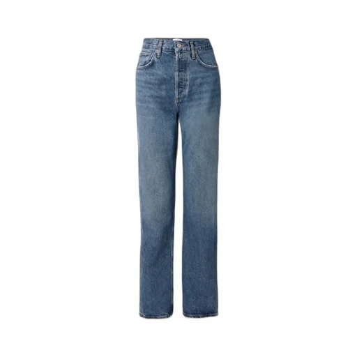 High Waist Straight Jeans