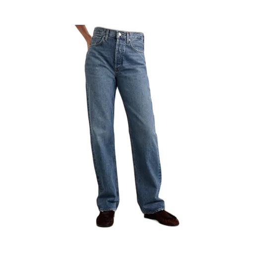 High Waist Straight Jeans