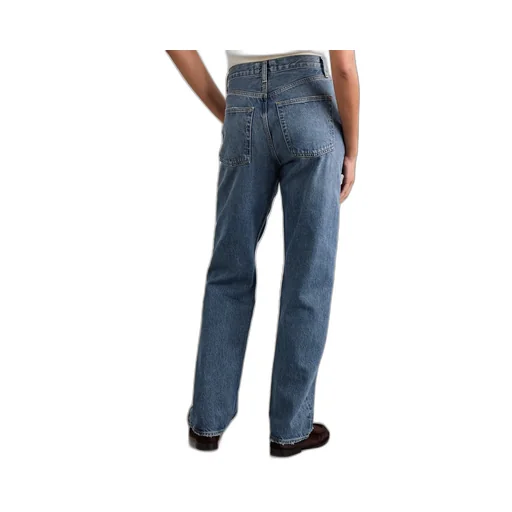High Waist Straight Jeans