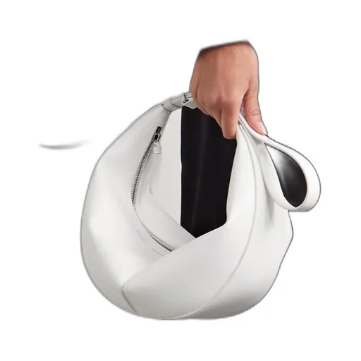 Zippered Shoulder Bag