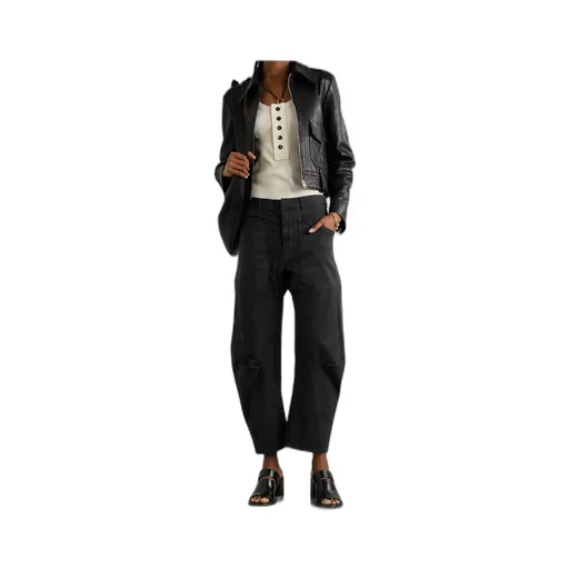 Shon Pleat Detail Track Pants