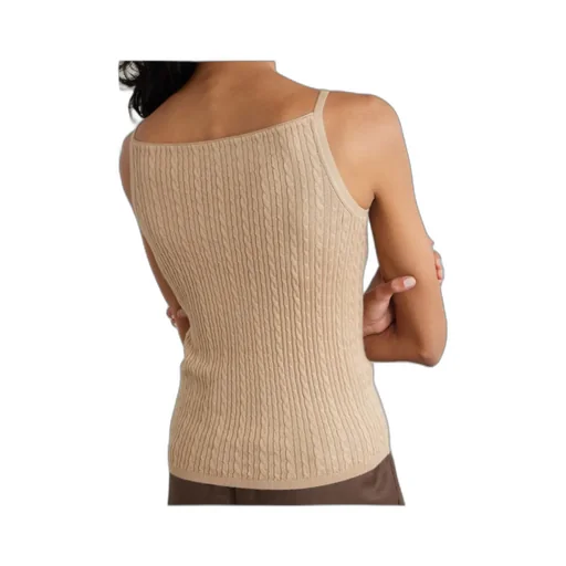 Rimella Cable-Knit Cashmere And Silk-Blend Top