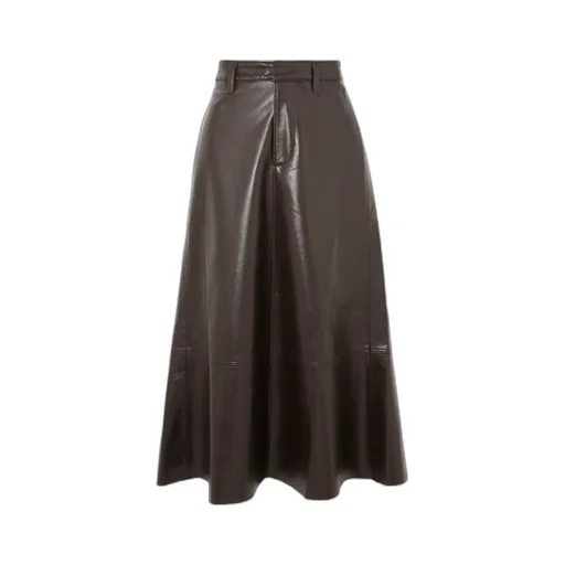 Belt Loop Midi Skirt