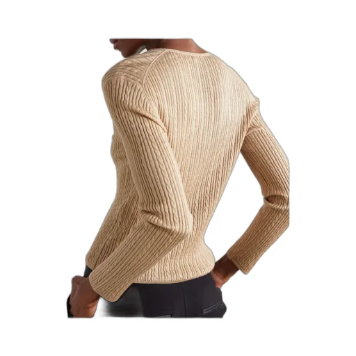 Twisted Knitted Cardigan