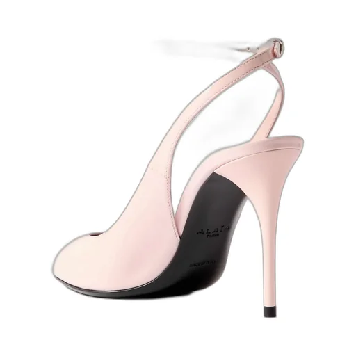 Round Toe High Heel Sandals