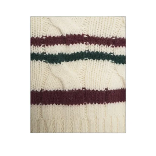 Polo Ralph Lauren Cable-Knit Sleeveless Striped Vest