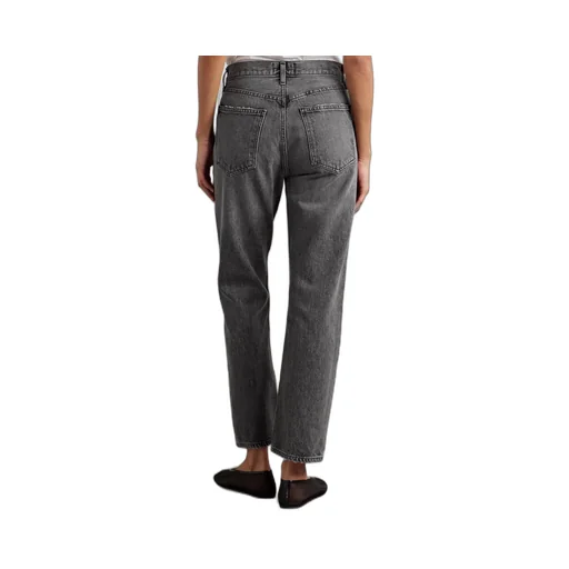 High Waist Straight Jeans