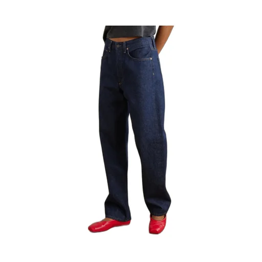 High Waist Straight Jeans