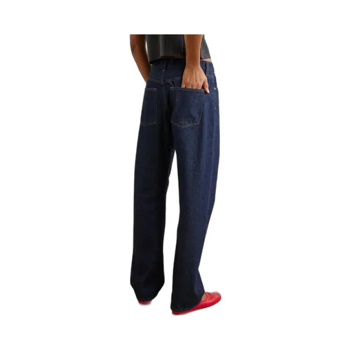 High Waist Straight Jeans