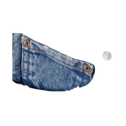 Ripped Denim Shorts