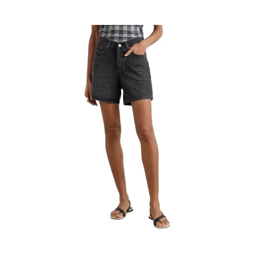 High Waist Denim Shorts