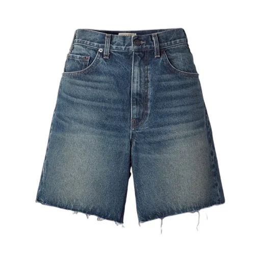 Russel Raw Edge Denim Shorts