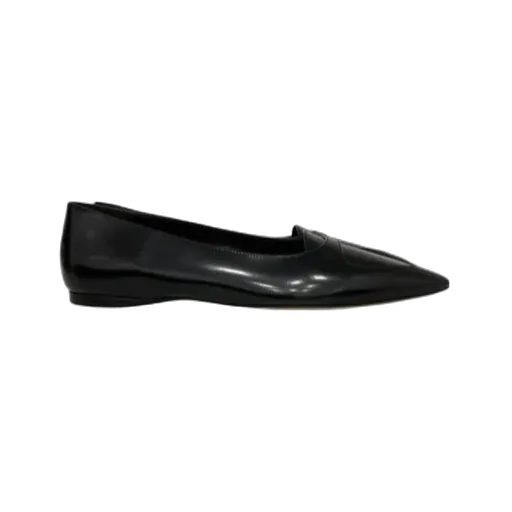 The Row Pointed-Toe Ballet Flat Shoes