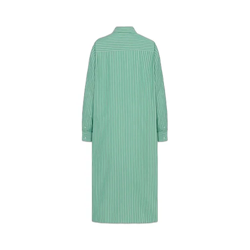 Striped Shirt Dress