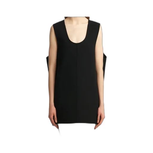 Nyona Scoop-Neck Sleeveless Mini Dress