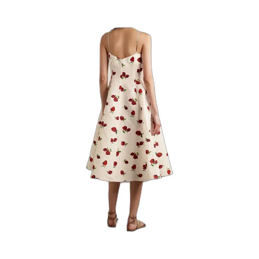 Isabella Floral-Print Midi Dress