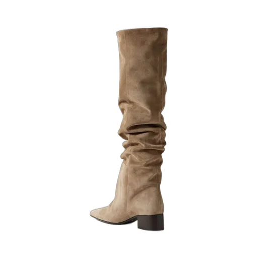 40Mm Andee Suede Knee Boots