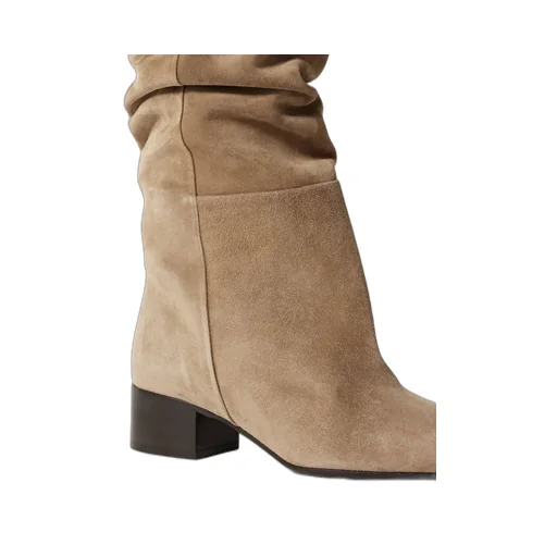 40Mm Andee Suede Knee Boots