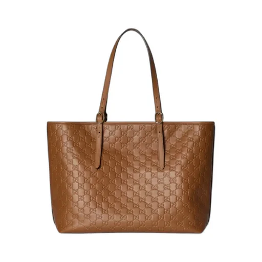 Gg Emblem Large Tote Bag