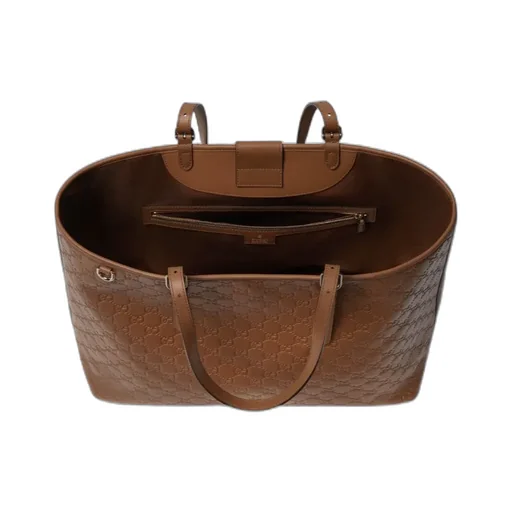 Gg Emblem Large Tote Bag
