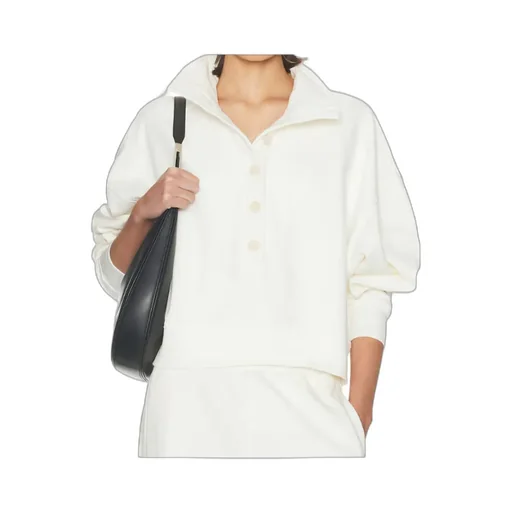 Button-Placket Polo Top