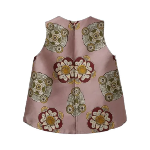 Floral-Print Sleeveless Top