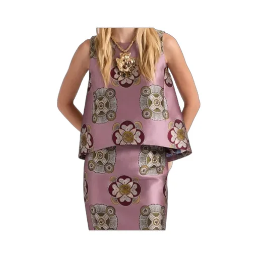 Floral-Print Sleeveless Top