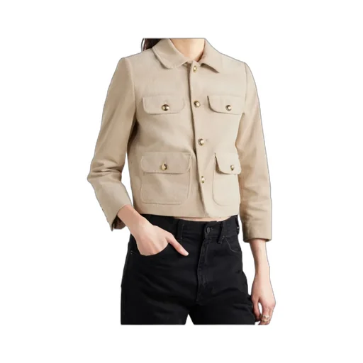 Chamonix Cropped Cotton-Blend Corduroy Jacket