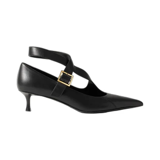 45Mm Sloan Buckle-Strap Pumps