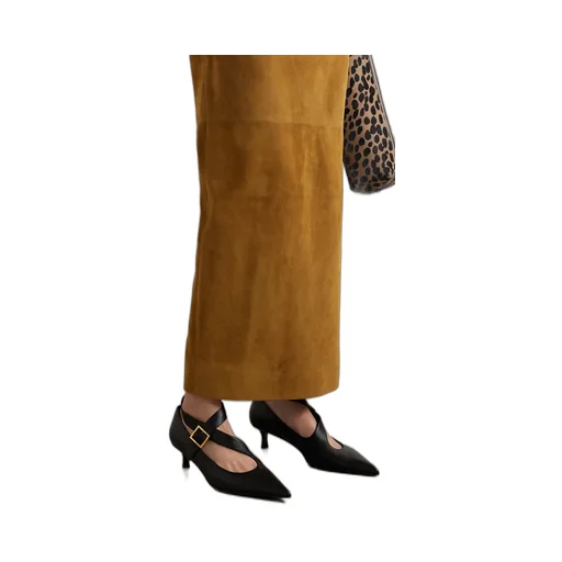 45Mm Sloan Buckle-Strap Pumps