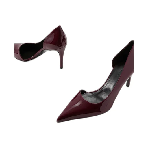 Khaite Jett Dorsay Pointed Toe Pumps
