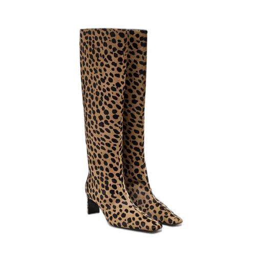 55Mm Ona Animal-Print Boots