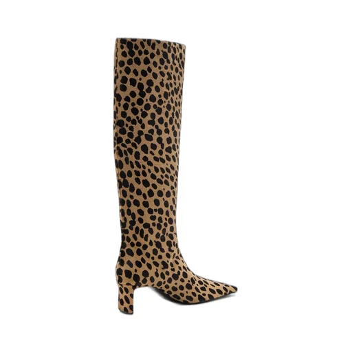 55Mm Ona Animal-Print Boots