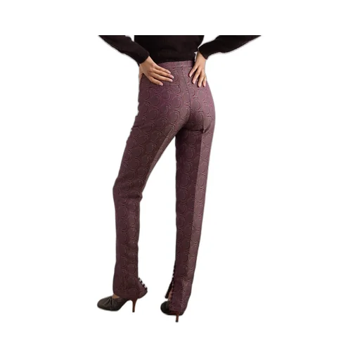 Jacquard Skinny Pants