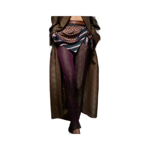 Jacquard Skinny Pants