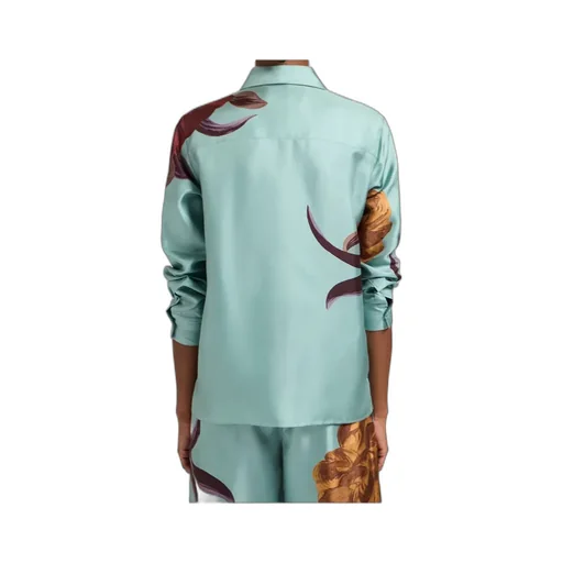 La Doublej Peony Place Boy Shirt Top