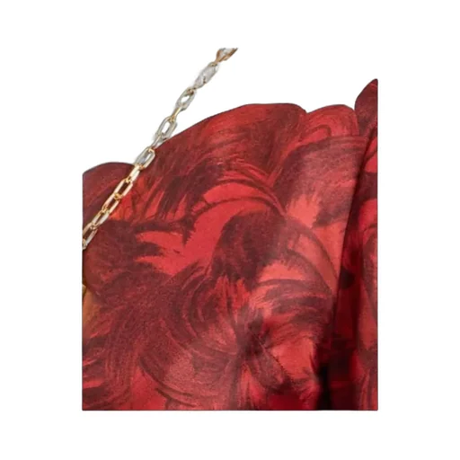 La Doublej Peony Print Mini Dress