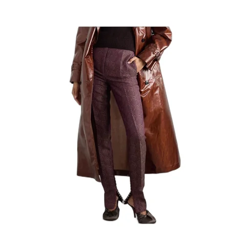 Jacquard Skinny Pants