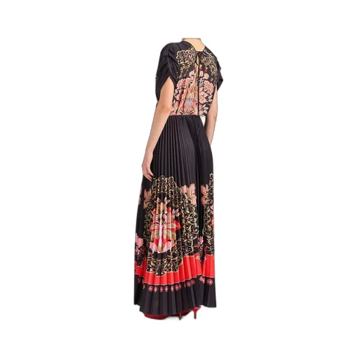La Doublej Accordion Pleated Maxi Dress