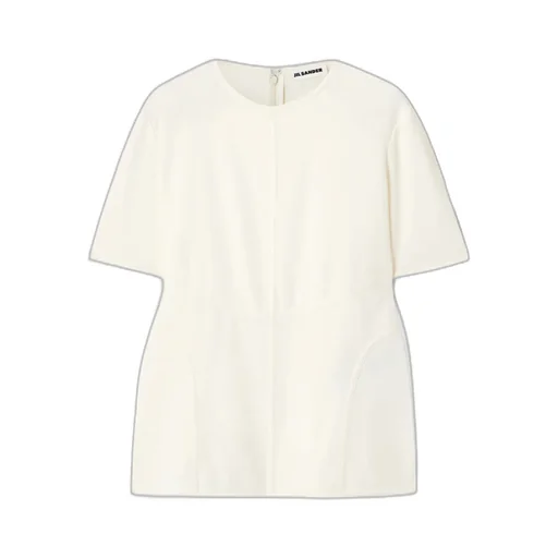 Jil Sander Zipped Crewneck Top
