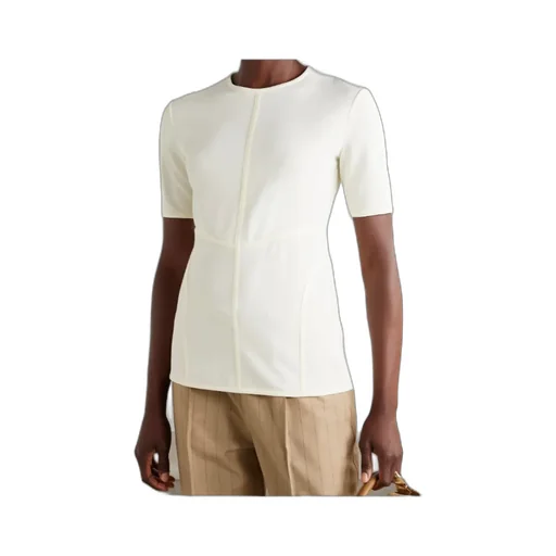 Jil Sander Zipped Crewneck Top
