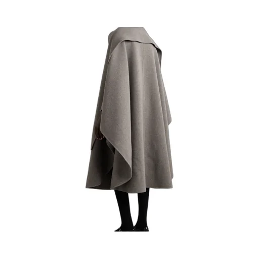 Justino Scarf-Style Shawl-Effect Coat