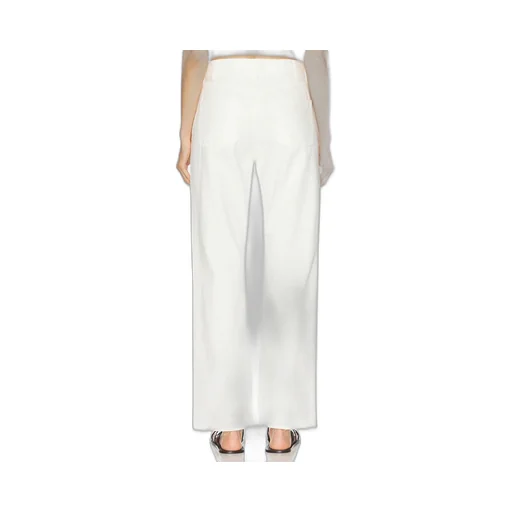 Calla Frayed High-Rise Straight-Leg Jeans