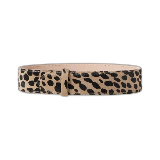 Khaite Theo Leopard Printed Belt