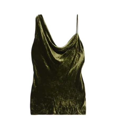 Asymmetrical Draped Top