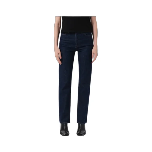 90's Pinch Waist High Rise Straight Long