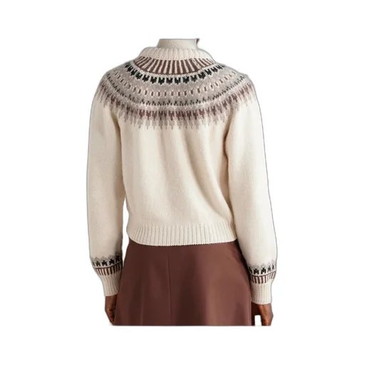 Clarke Fair Isle Wool-Blend Cardigan